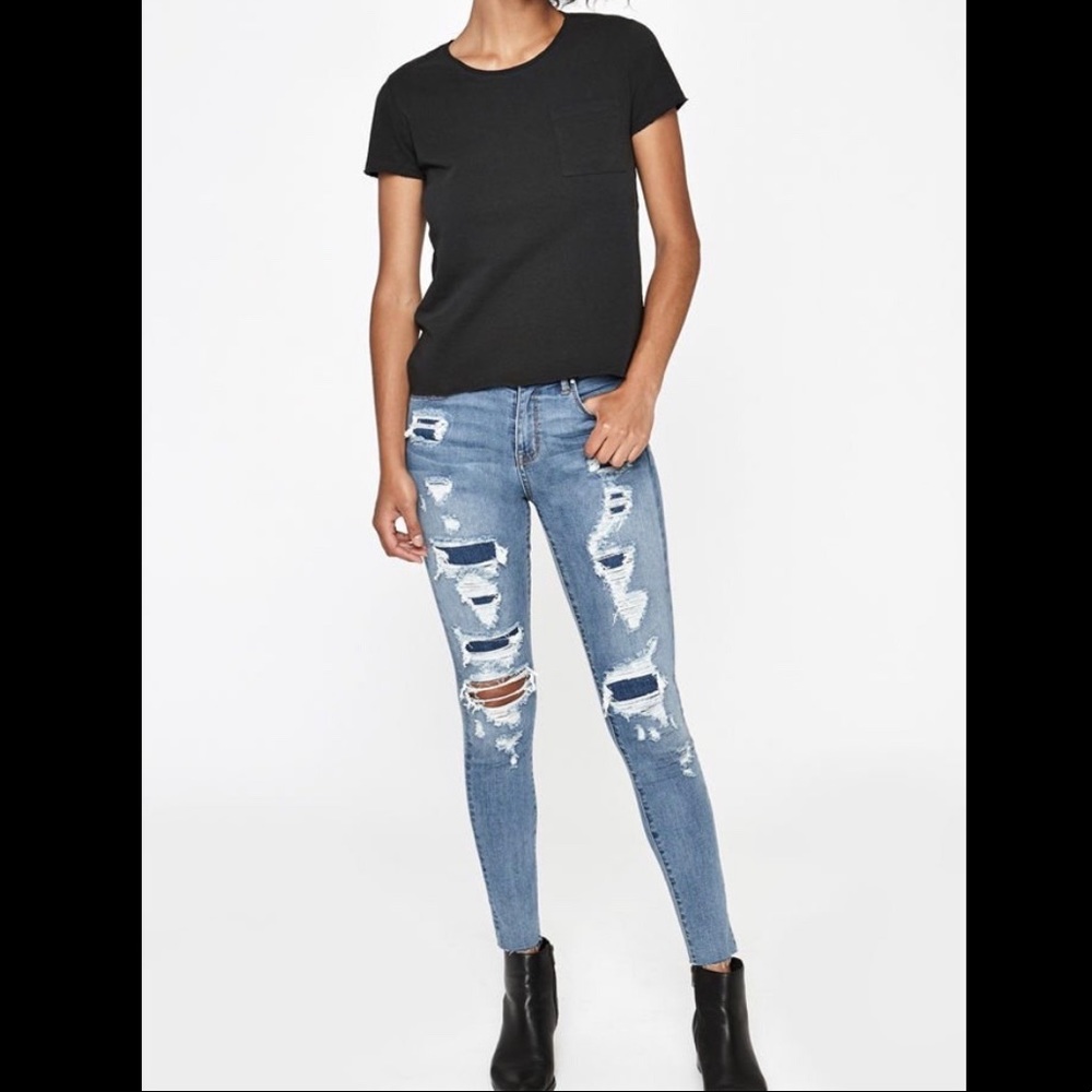 Pacsun high rise jegging Figueroa Blue F 2